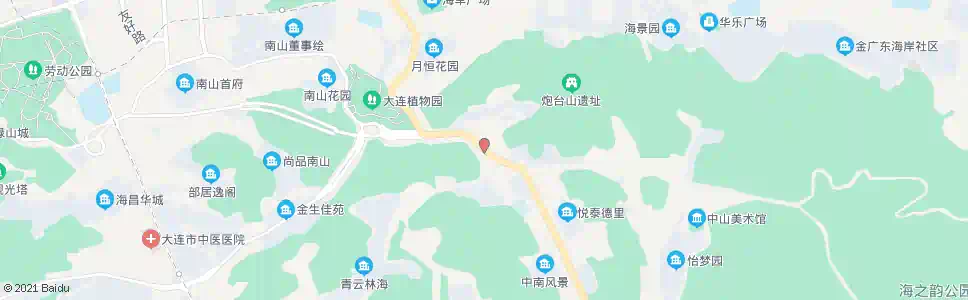 大连海港医院_公交站地图_大连公交_妙搜公交查询2025