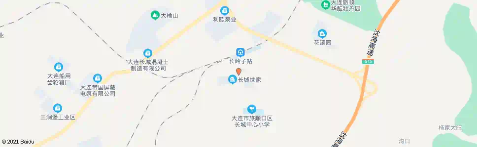 大连长城镇_公交站地图_大连公交_妙搜公交查询2025