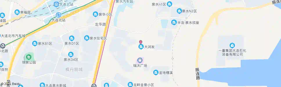 大连欧尚广场_公交站地图_大连公交_妙搜公交查询2025