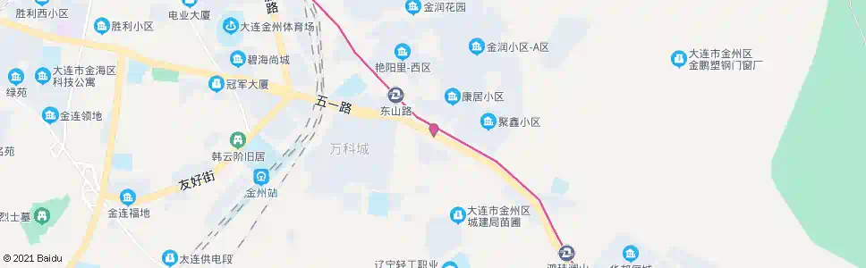 大连金纺_公交站地图_大连公交_妙搜公交查询2025