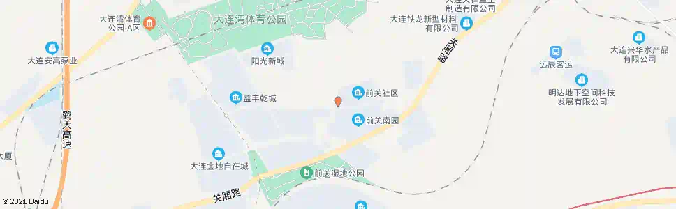 大连前关砖厂_公交站地图_大连公交_妙搜公交查询2025