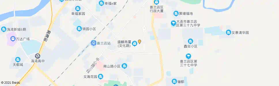 大连中心市场_公交站地图_大连公交_妙搜公交查询2025