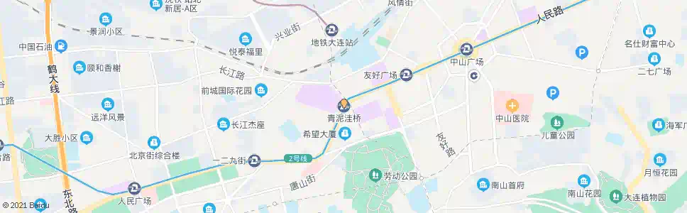 大连青泥洼桥站_公交站地图_大连公交_妙搜公交查询2025