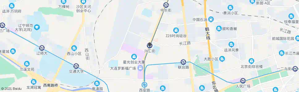 大连工兴街_公交站地图_大连公交_妙搜公交查询2025