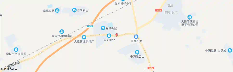 大连牧城子_公交站地图_大连公交_妙搜公交查询2025
