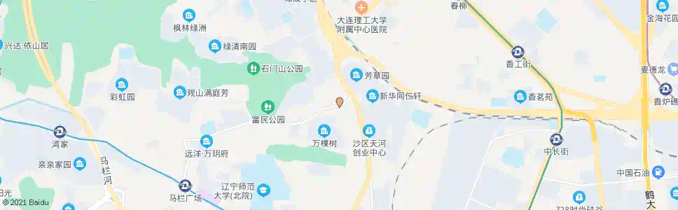 大连富民东路_公交站地图_大连公交_妙搜公交查询2025