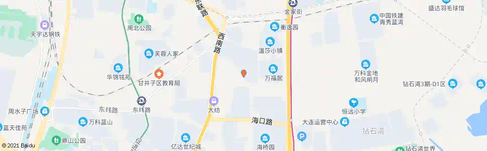大连金三角市场南门_公交站地图_大连公交_妙搜公交查询2025
