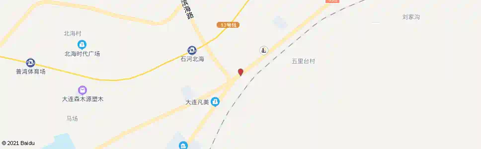 大连五里台_公交站地图_大连公交_妙搜公交查询2025