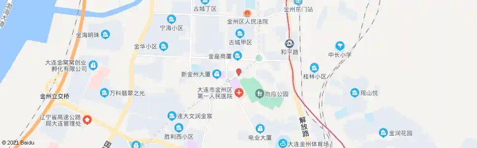 大连向应公园_公交站地图_大连公交_妙搜公交查询2025