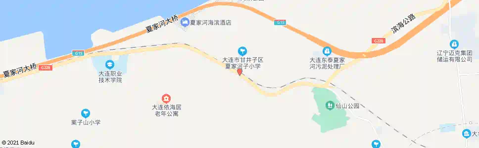 大连夏家河村_公交站地图_大连公交_妙搜公交查询2025