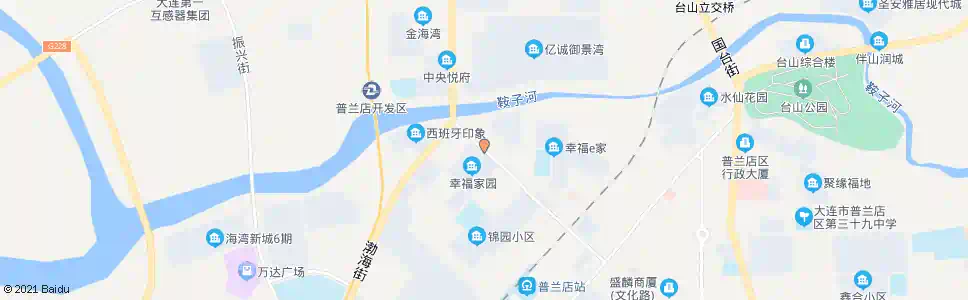 大连立安花园_公交站地图_大连公交_妙搜公交查询2025