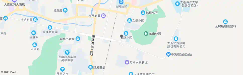 大连水果街_公交站地图_大连公交_妙搜公交查询2025