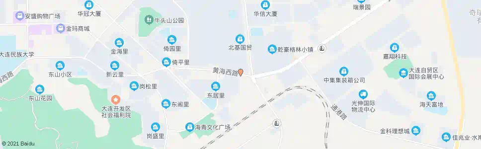 大连东居里_公交站地图_大连公交_妙搜公交查询2025