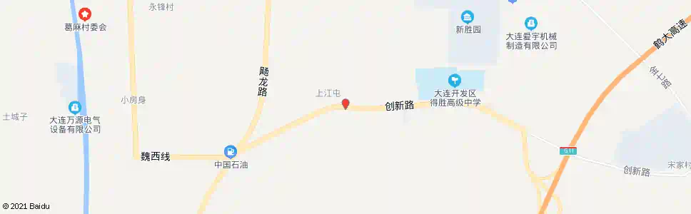 大连江家村_公交站地图_大连公交_妙搜公交查询2025