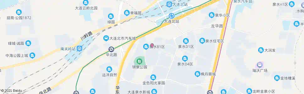 大连芙蓉泉街_公交站地图_大连公交_妙搜公交查询2025