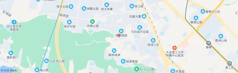 大连锦云南园_公交站地图_大连公交_妙搜公交查询2025