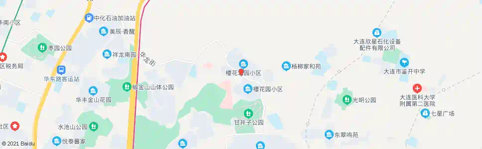 大连大化医院_公交站地图_大连公交_妙搜公交查询2025
