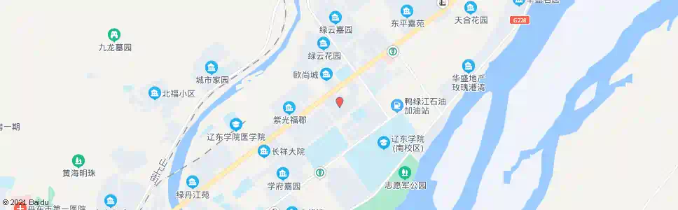 丹东正大清华苑小区_公交站地图_丹东公交_妙搜公交查询2025