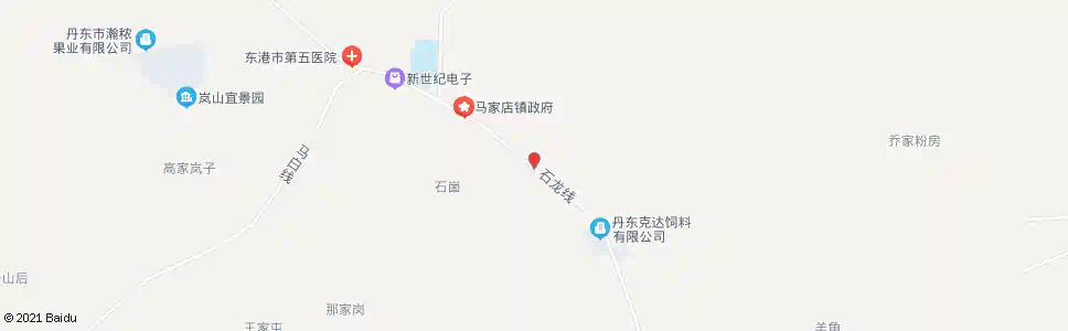 丹东东港化肥厂_公交站地图_丹东公交_妙搜公交查询2025
