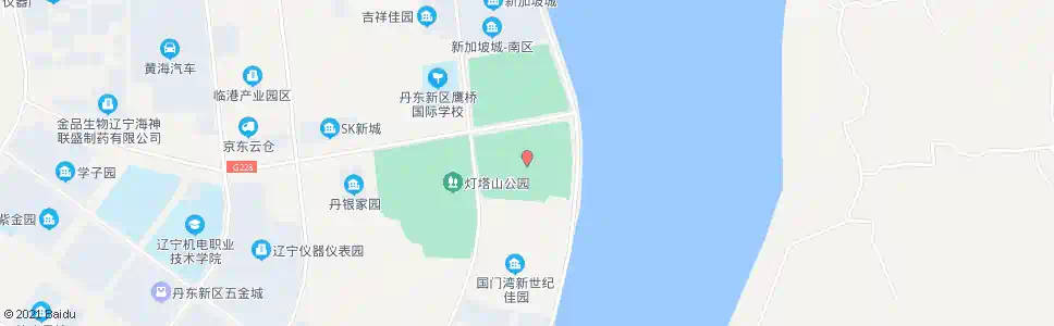 丹东国门湾_公交站地图_丹东公交_妙搜公交查询2025