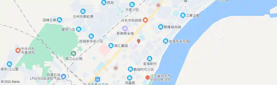 丹东第一医院_公交站地图_丹东公交_妙搜公交查询2025