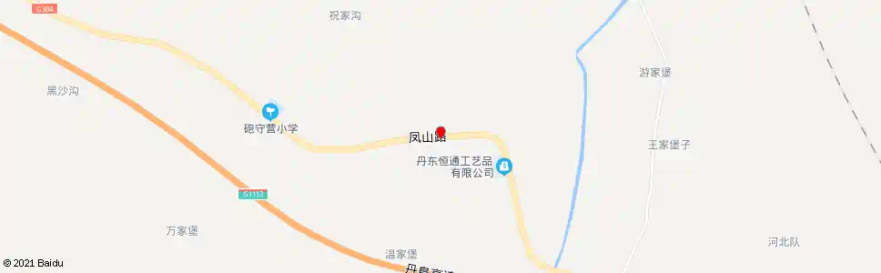 丹东炮守营村_公交站地图_丹东公交_妙搜公交查询2025