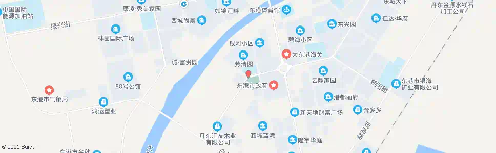 丹东人民街_公交站地图_丹东公交_妙搜公交查询2025