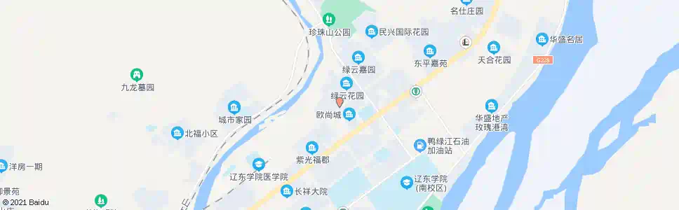 丹东经山街珍珠街_公交站地图_丹东公交_妙搜公交查询2025