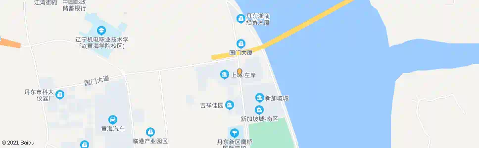 丹东国安路口_公交站地图_丹东公交_妙搜公交查询2025