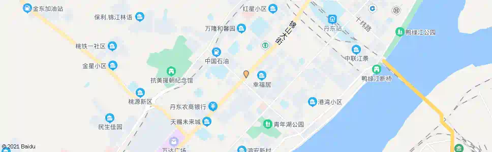 丹东兴七路工会宾馆_公交站地图_丹东公交_妙搜公交查询2025