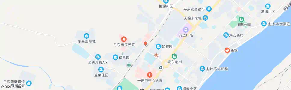 丹东春三路_公交站地图_丹东公交_妙搜公交查询2025