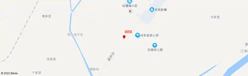 丹东西安民道口_公交站地图_丹东公交_妙搜公交查询2025
