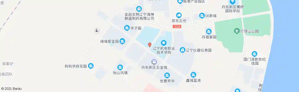 丹东丹东二中_公交站地图_丹东公交_妙搜公交查询2025