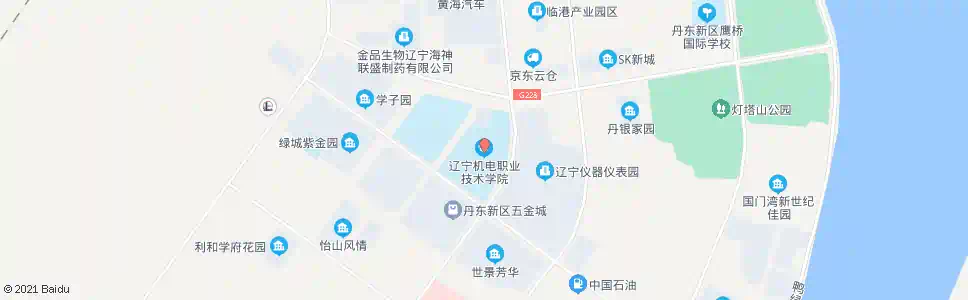 丹东机电学院_公交站地图_丹东公交_妙搜公交查询2025