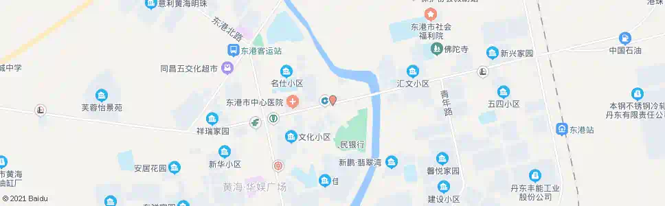 丹东东港自来水公司_公交站地图_丹东公交_妙搜公交查询2025