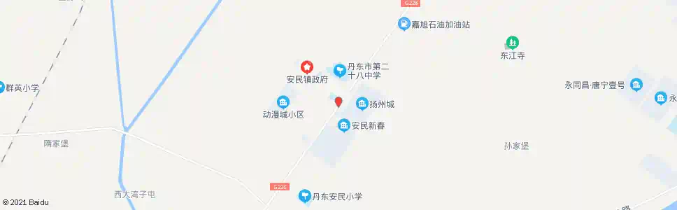 丹东西安民_公交站地图_丹东公交_妙搜公交查询2025