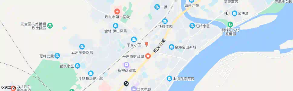 丹东朝凤街_公交站地图_丹东公交_妙搜公交查询2025