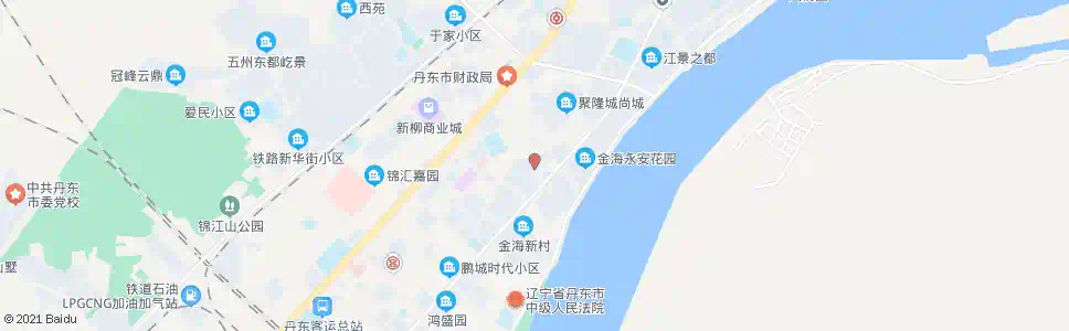 丹东通江街_公交站地图_丹东公交_妙搜公交查询2025