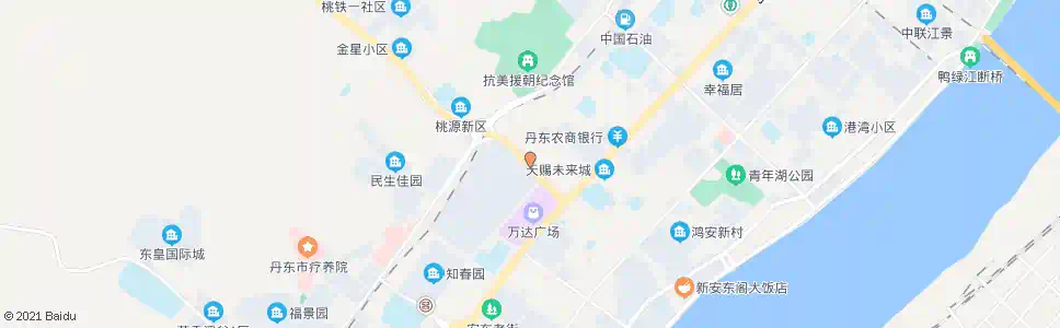 丹东桃源_公交站地图_丹东公交_妙搜公交查询2025