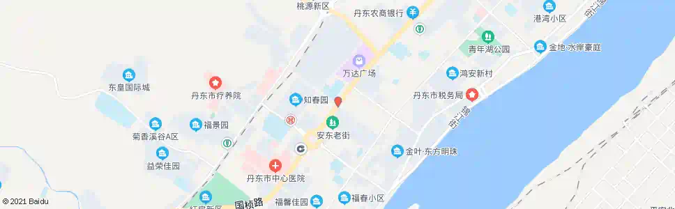 丹东安东老街_公交站地图_丹东公交_妙搜公交查询2025