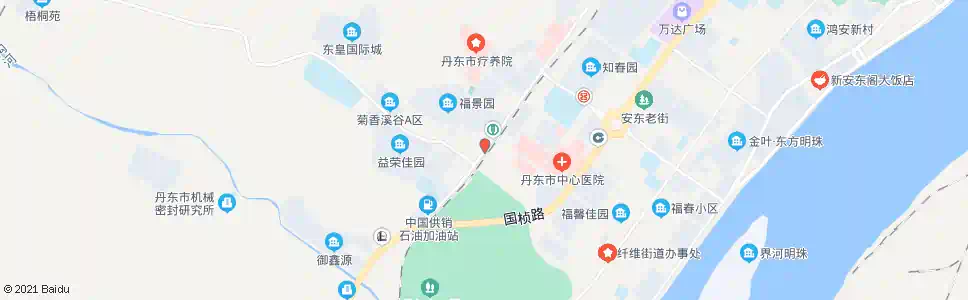 丹东白房街_公交站地图_丹东公交_妙搜公交查询2025