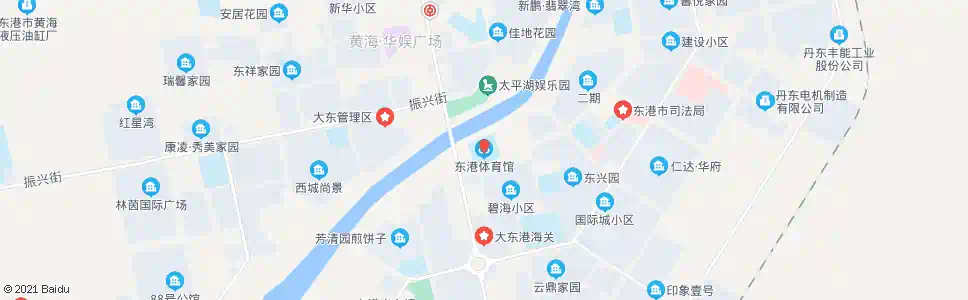丹东东港体育馆_公交站地图_丹东公交_妙搜公交查询2025