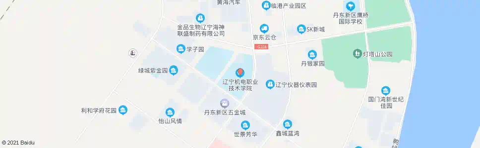 丹东机电职专_公交站地图_丹东公交_妙搜公交查询2025