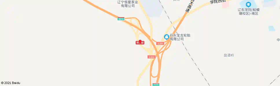 丹东高速公路入口_公交站地图_丹东公交_妙搜公交查询2025