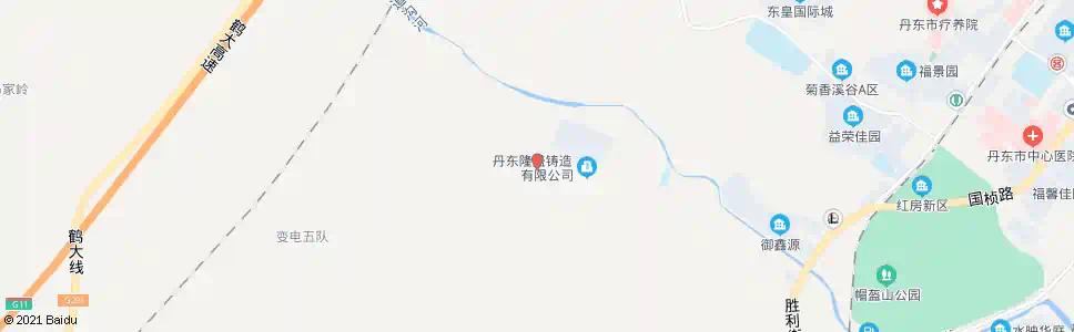 丹东变电村_公交站地图_丹东公交_妙搜公交查询2025