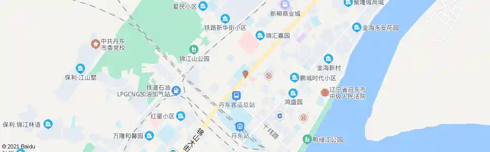 丹东锦山大街_公交站地图_丹东公交_妙搜公交查询2025