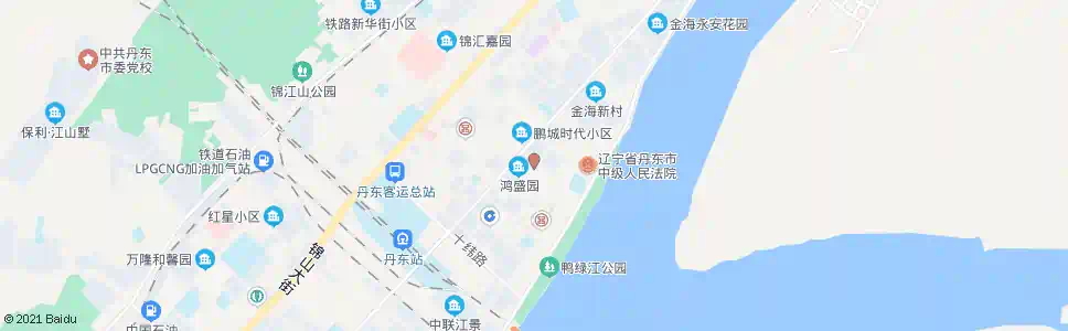 丹东四纬路_公交站地图_丹东公交_妙搜公交查询2025