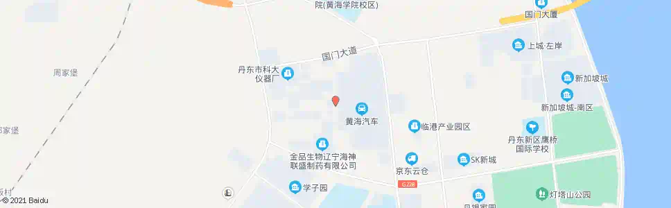丹东金泉工业区_公交站地图_丹东公交_妙搜公交查询2025