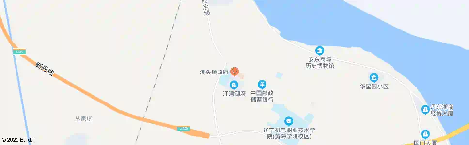 丹东浪头仓库_公交站地图_丹东公交_妙搜公交查询2025