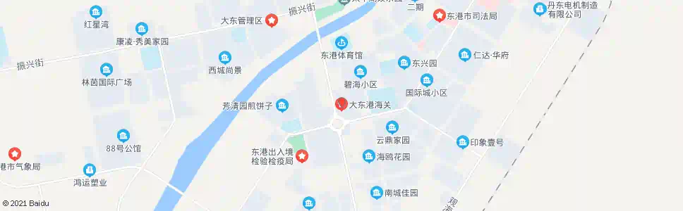 丹东东港西海关_公交站地图_丹东公交_妙搜公交查询2025